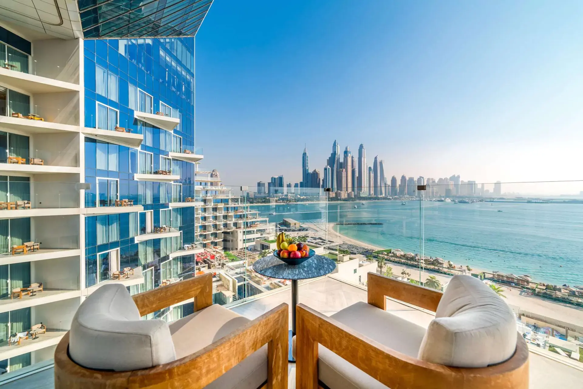 Luxury villa infinity pool overlooking the city skyline